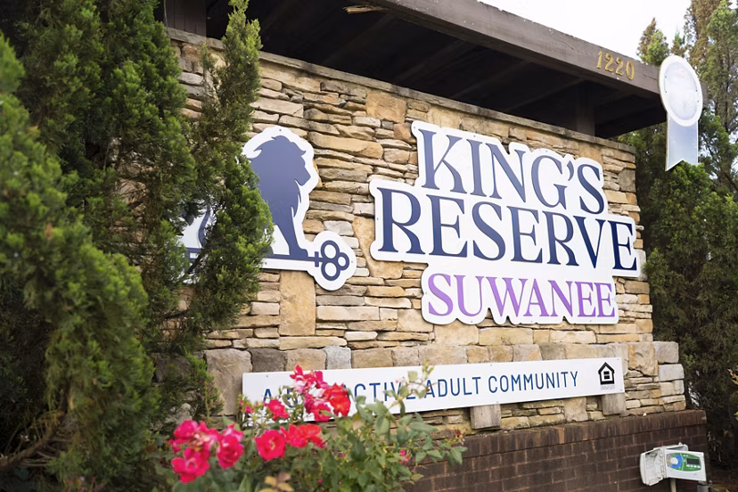 covered parking at King's Reserve Suwanee Apartments