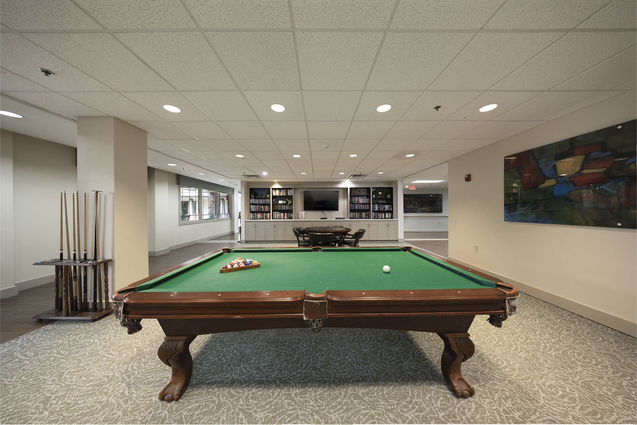 Game room at Kings Reserve Suwanee