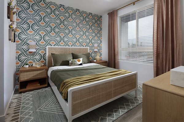bedroom at Solana at Duarte Station Apartments