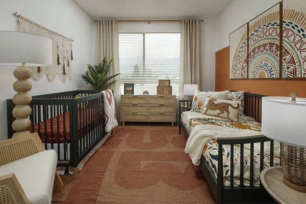 bedroom at Solana at Duarte Station Apartments