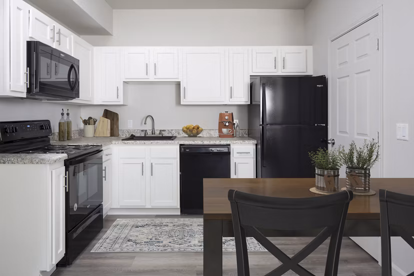 kitchen at Canyon Park Apartments