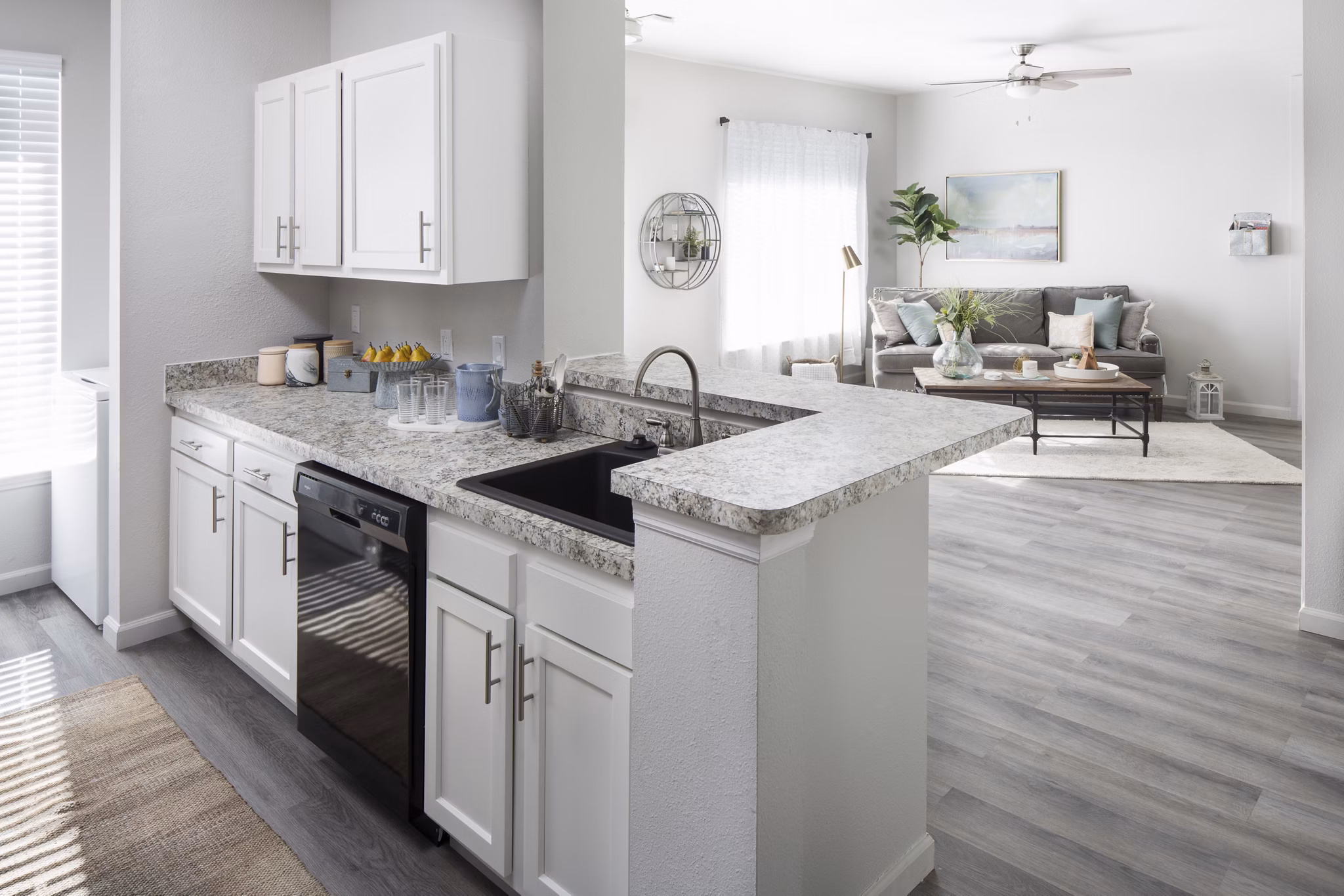 kitchen at Canyon Park Apartments