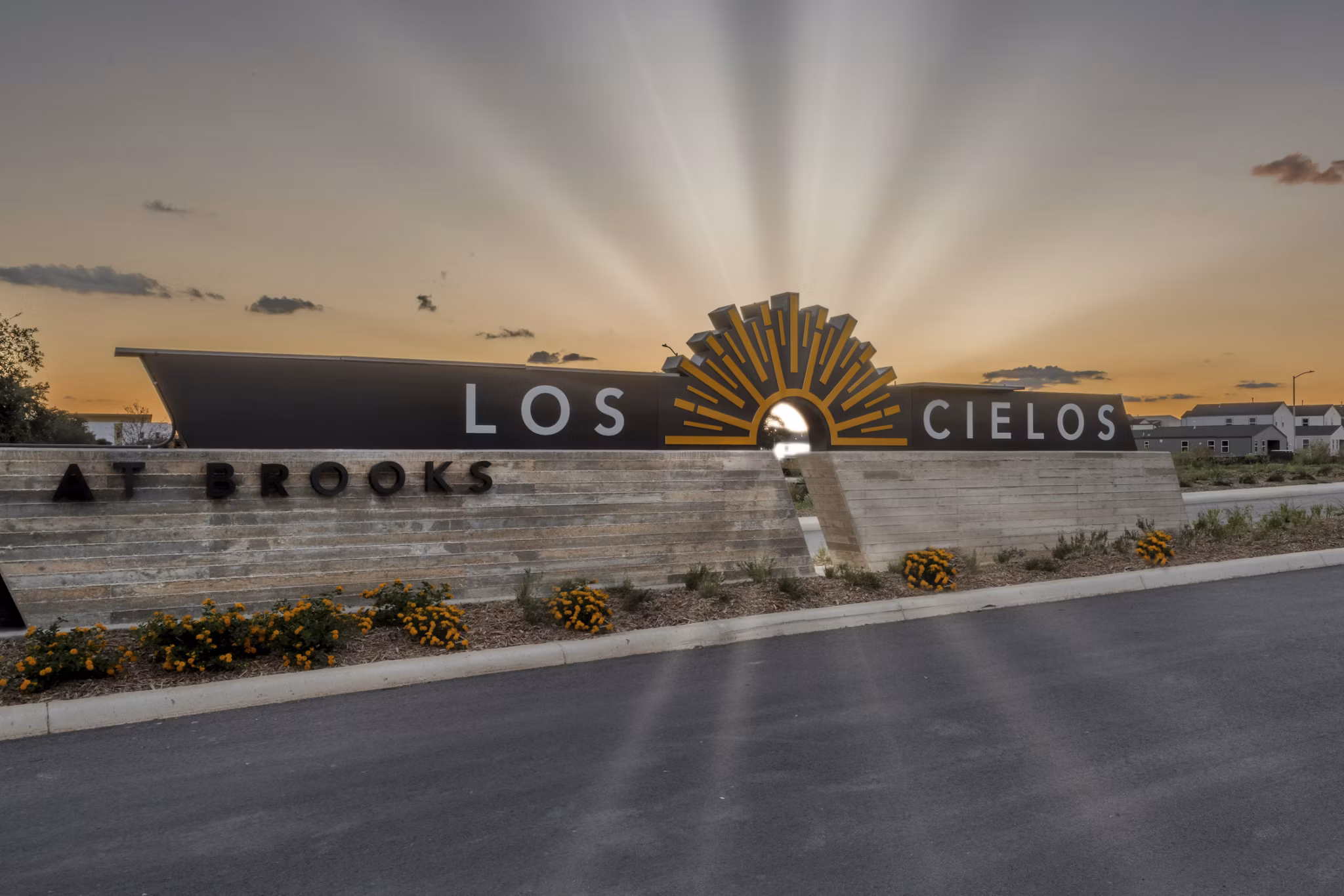 Building/Exterior at Los Cielos at Brooks Luxury Rentals Apartments