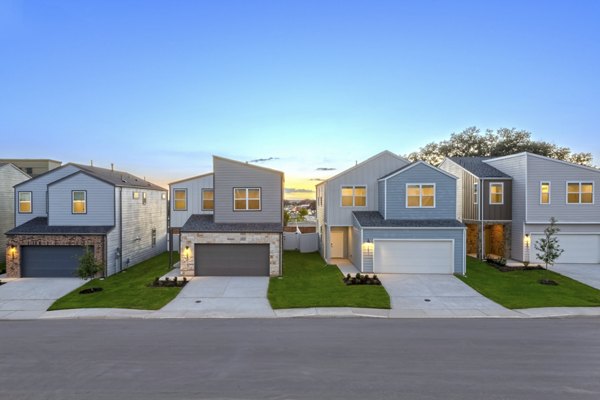 building/exterior at Los Cielos at Brooks Luxury Rentals Apartments