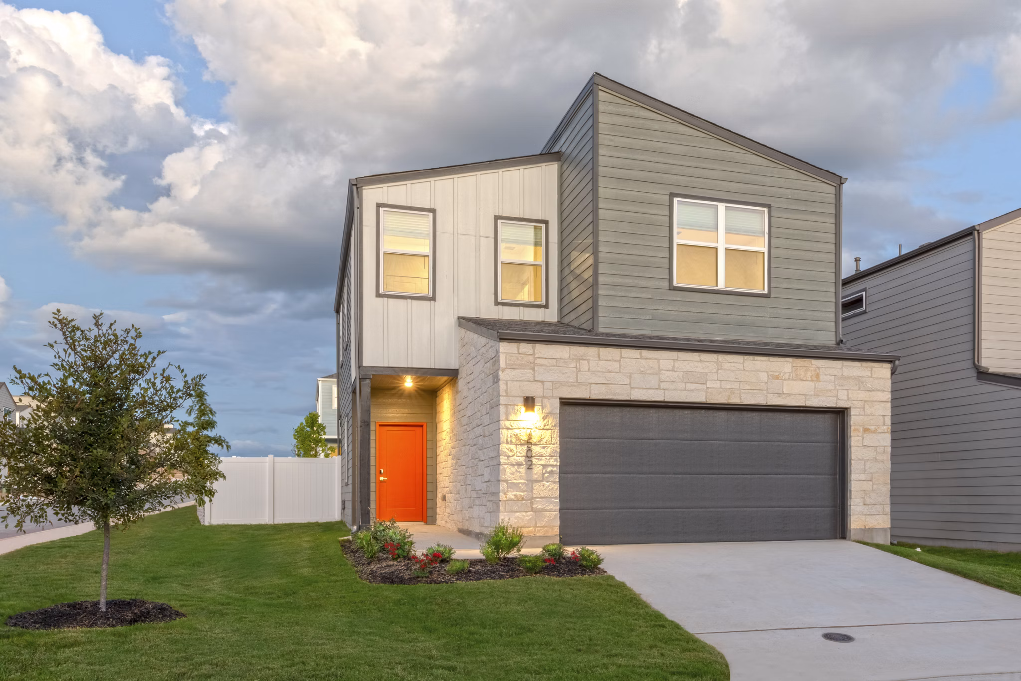 building/exterior at Los Cielos at Brooks Luxury Rentals Apartments