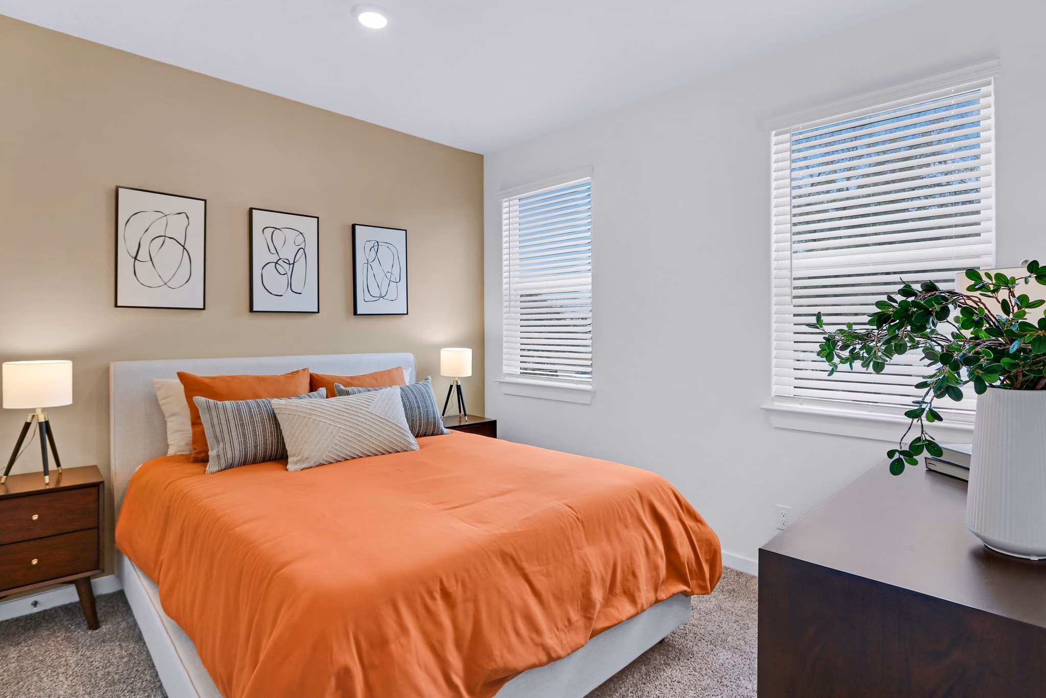 bedroom at Los Cielos at Brooks Luxury Rentals Apartments
