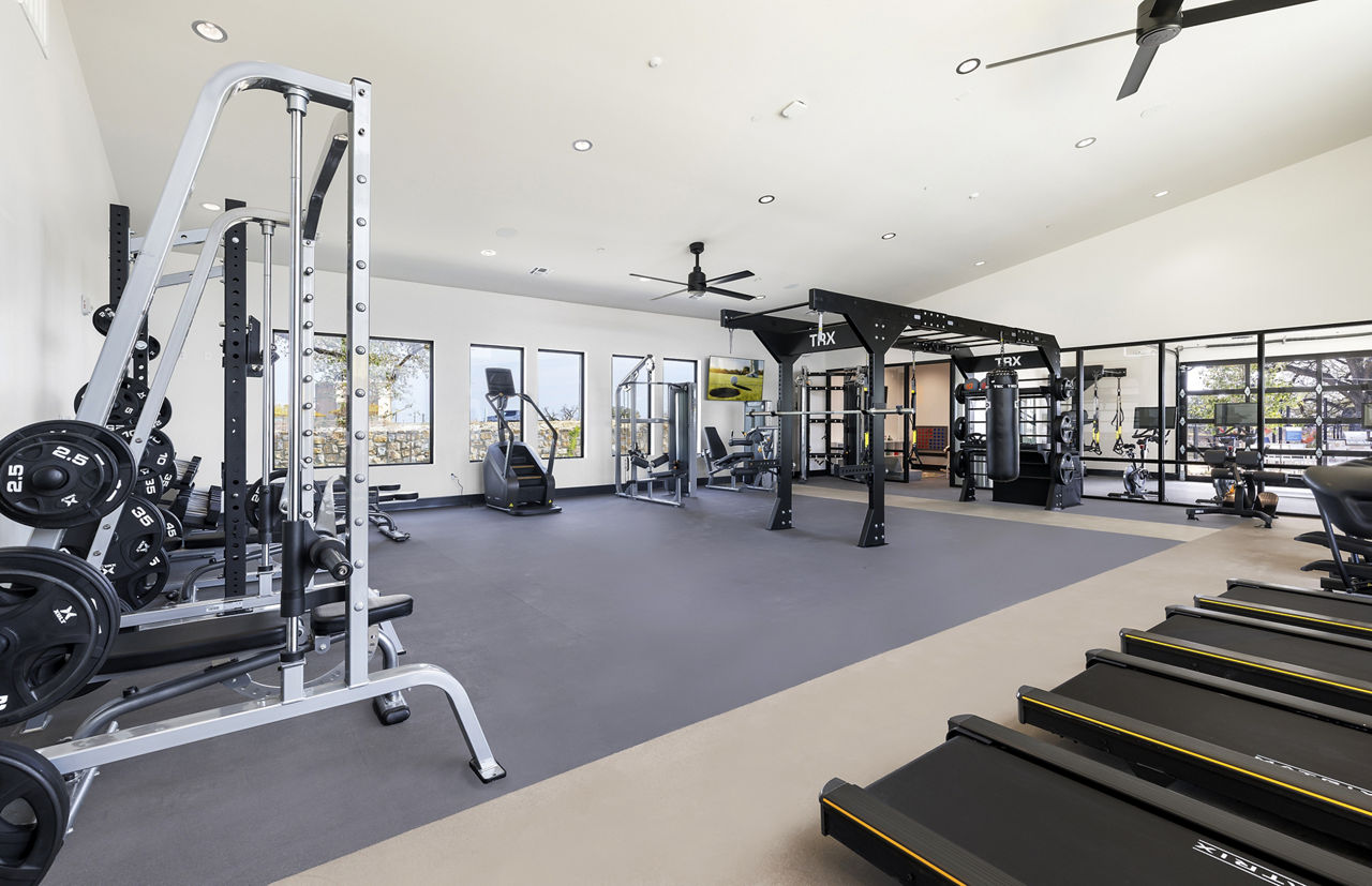 Gym at Los Cielos At Brooks Luxury Rentals (2 of 2)