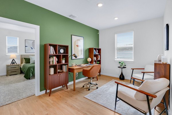 living room at Los Cielos at Brooks Luxury Rentals Apartments