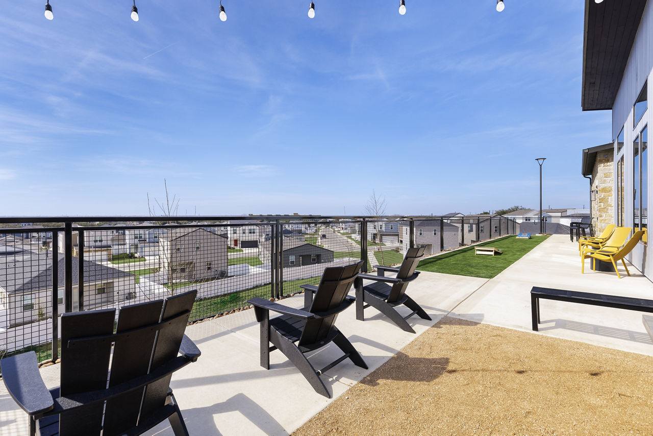 Roof deck at Los Cielos At Brooks Luxury Rentals (2 of 2)
