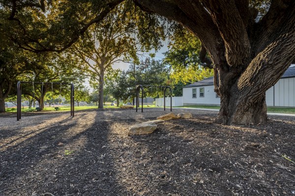 patio at Los Cielos at Brooks Luxury Rentals Apartments