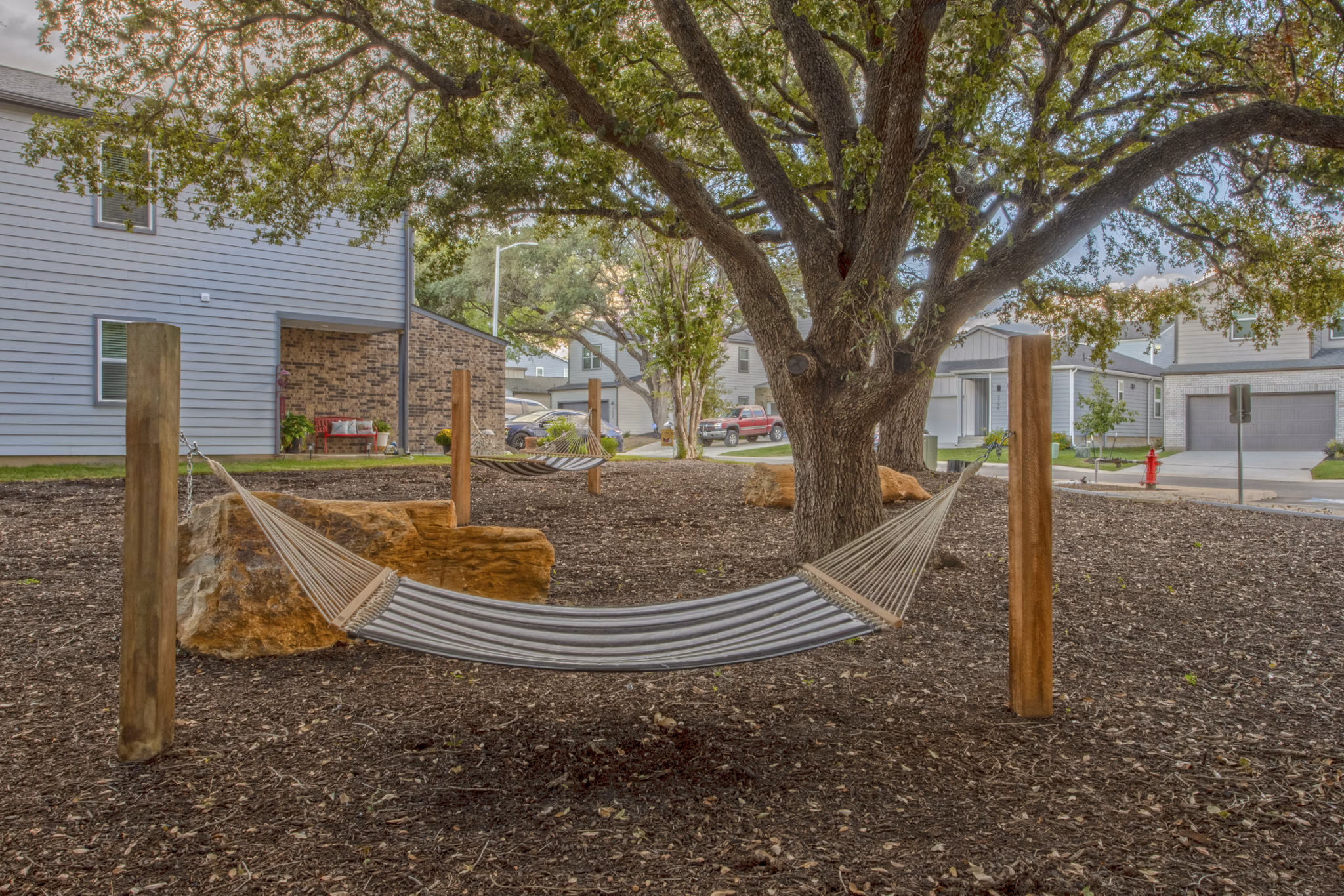 Recreational Area at Los Cielos at Brooks Luxury Rentals Apartments