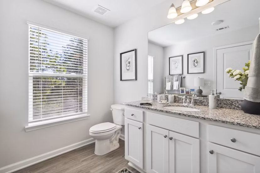 bathroom at Covey Homes Grand Lagoon Apartments