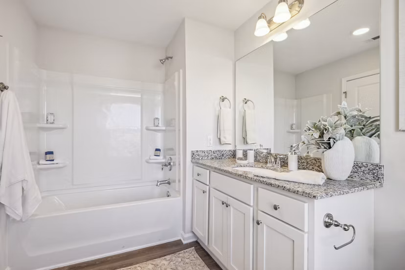 bathroom at Covey Homes Grand Lagoon Apartments