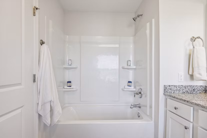 bathroom at Covey Homes Grand Lagoon Apartments