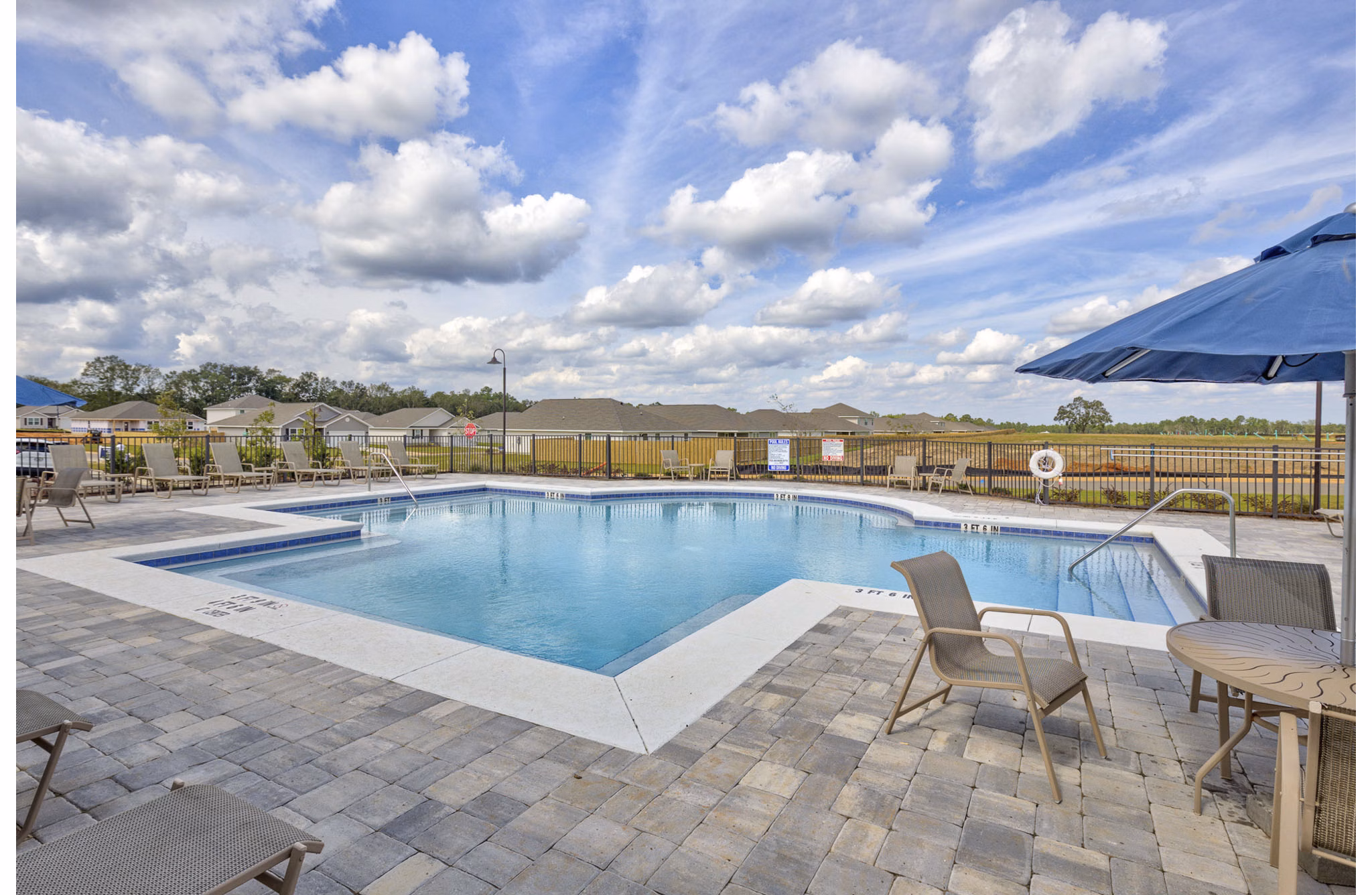 pool at Covey Homes Jennings Place