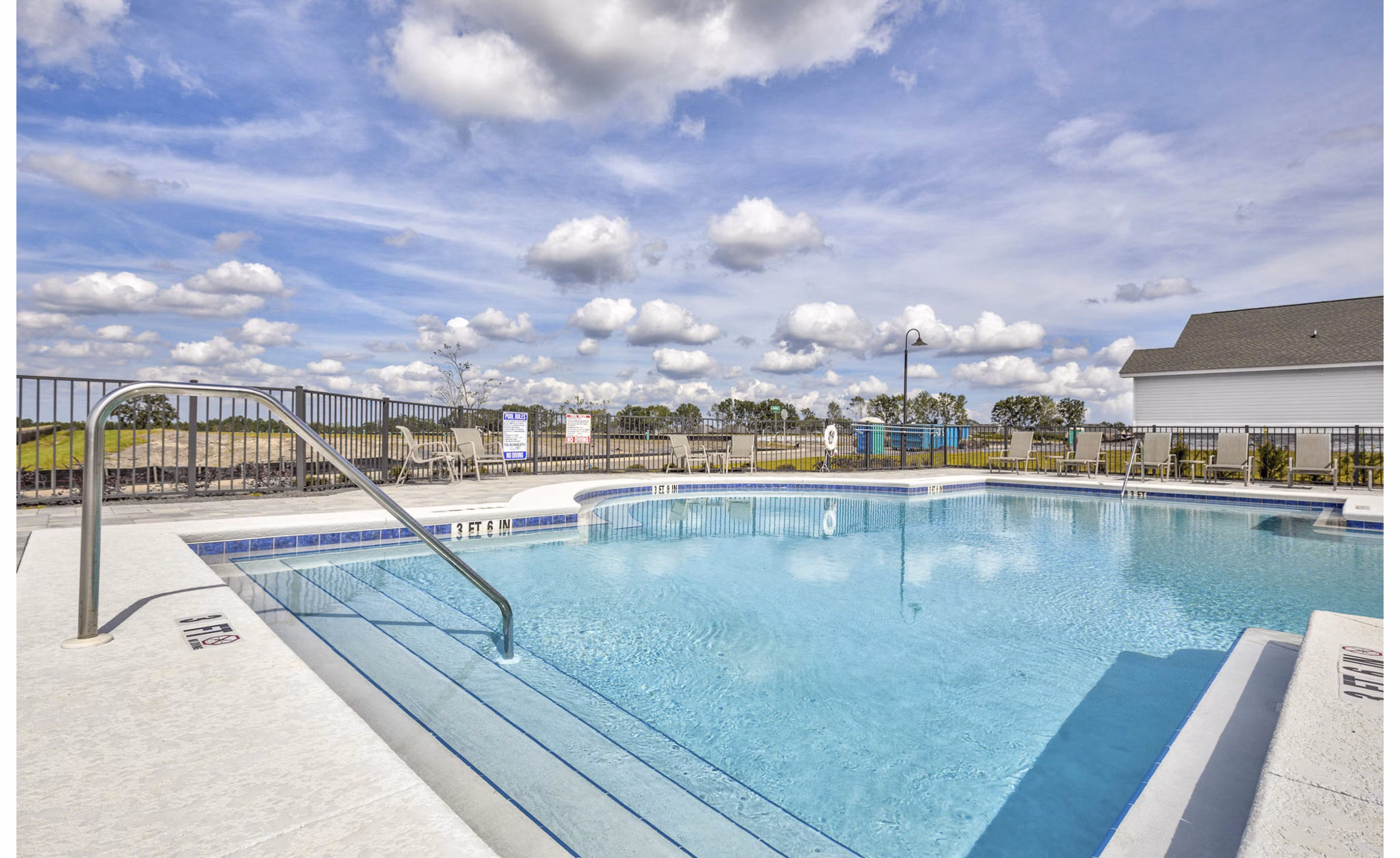 pool at Covey Homes Jennings Place
