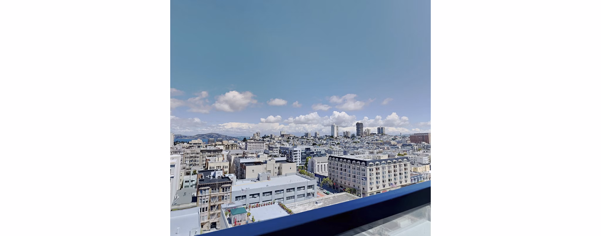 view at 1700 California Street Apartments