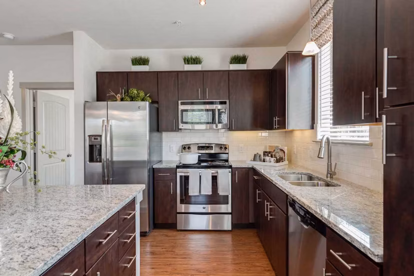kitchen at 91Fifty Apartments