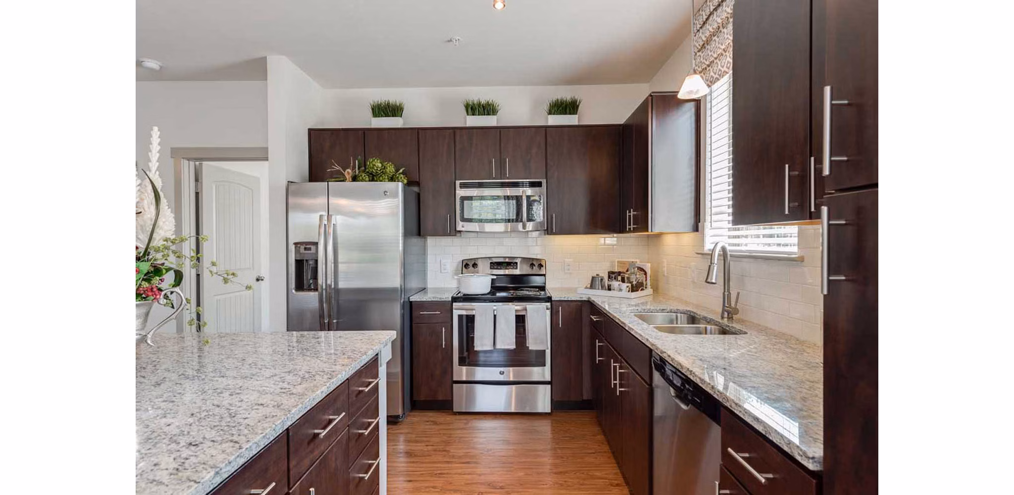 kitchen at 91Fifty Apartments