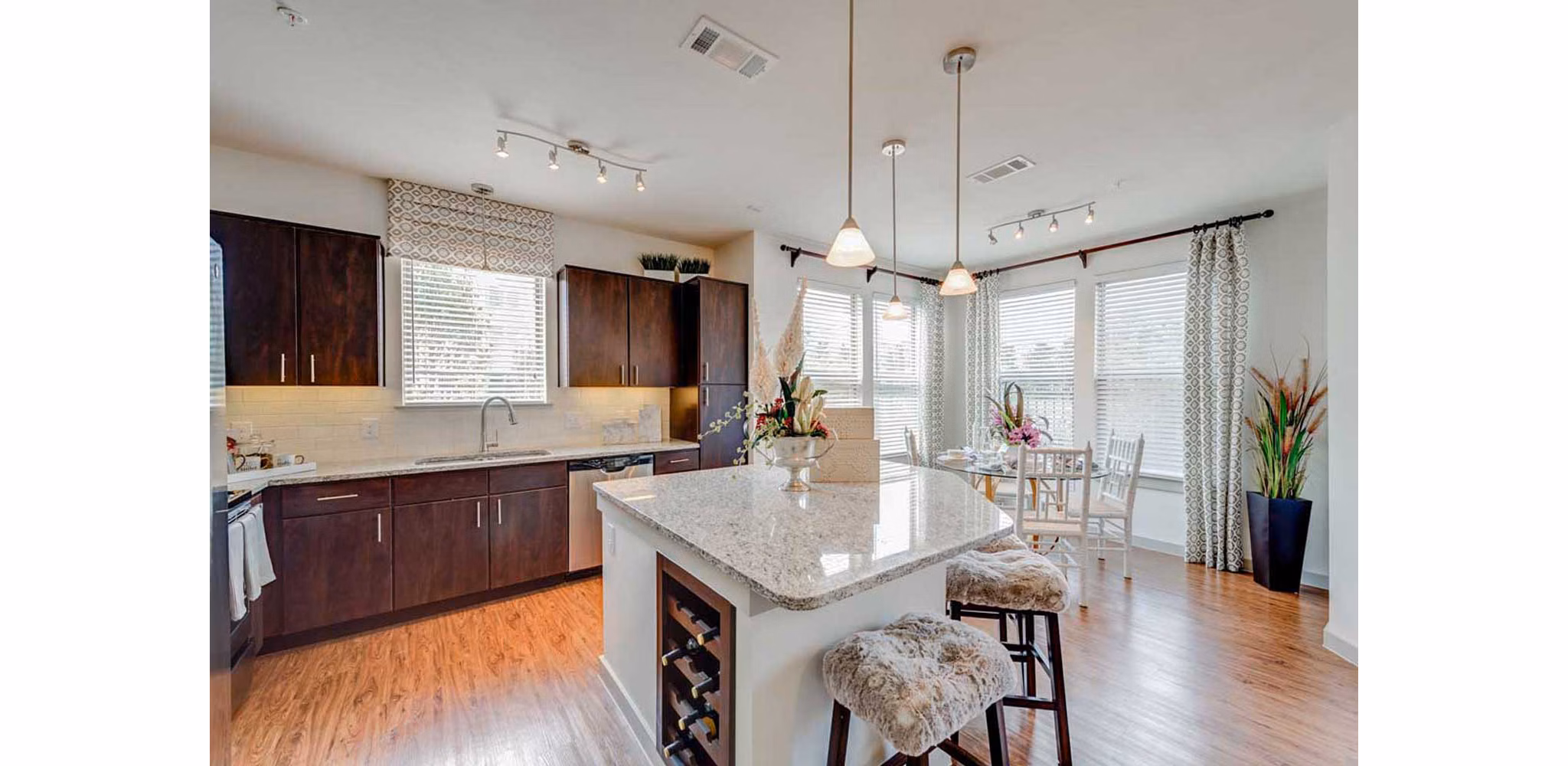 kitchen at 91Fifty Apartments
