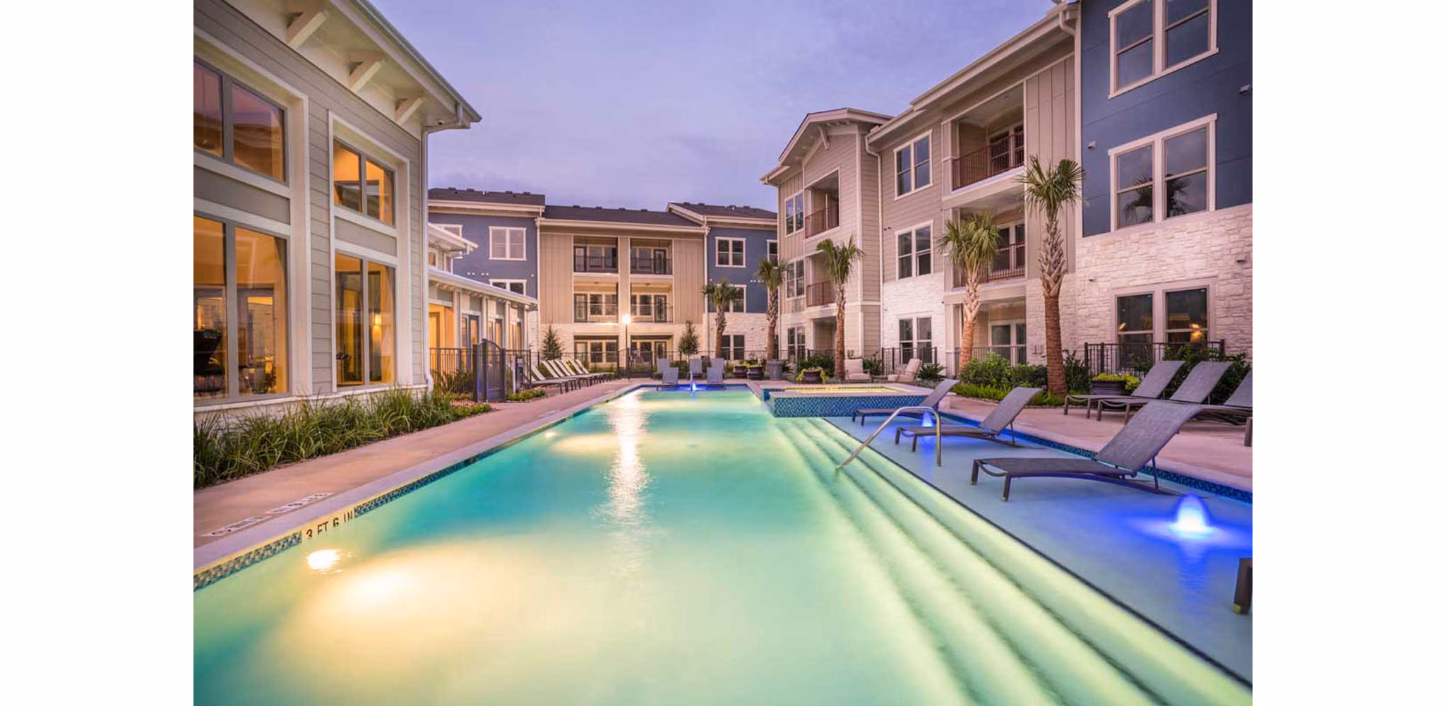 pool at 91Fifty Apartments