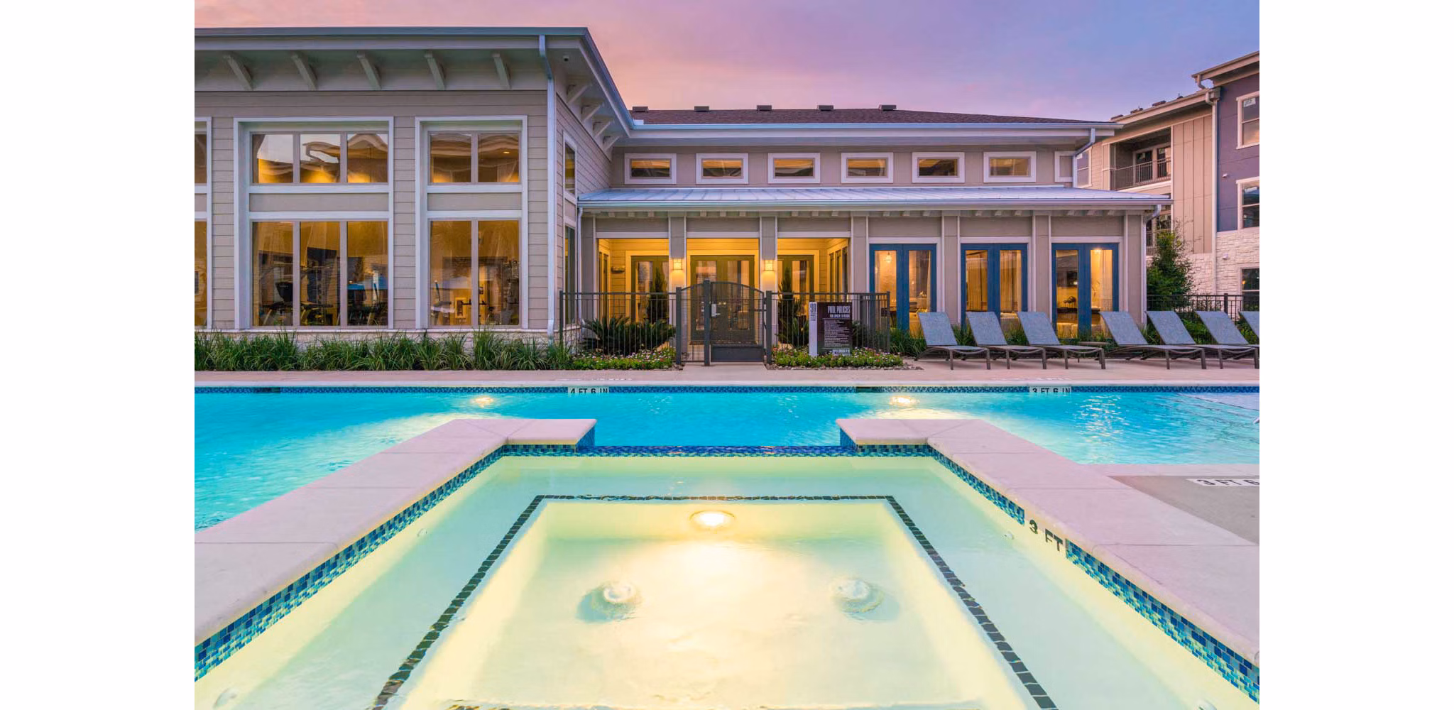 pool at 91Fifty Apartments