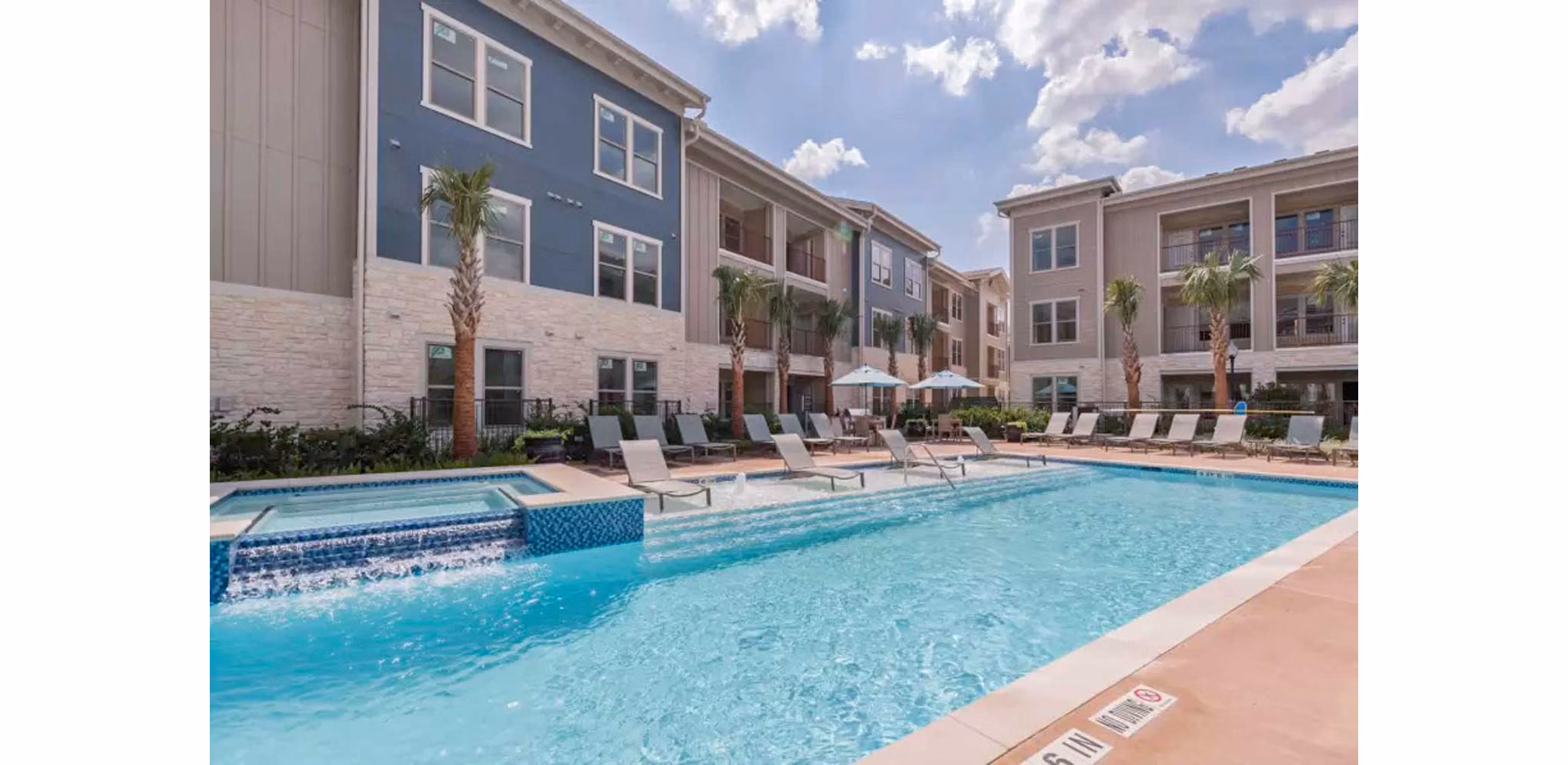 pool at 91Fifty Apartments