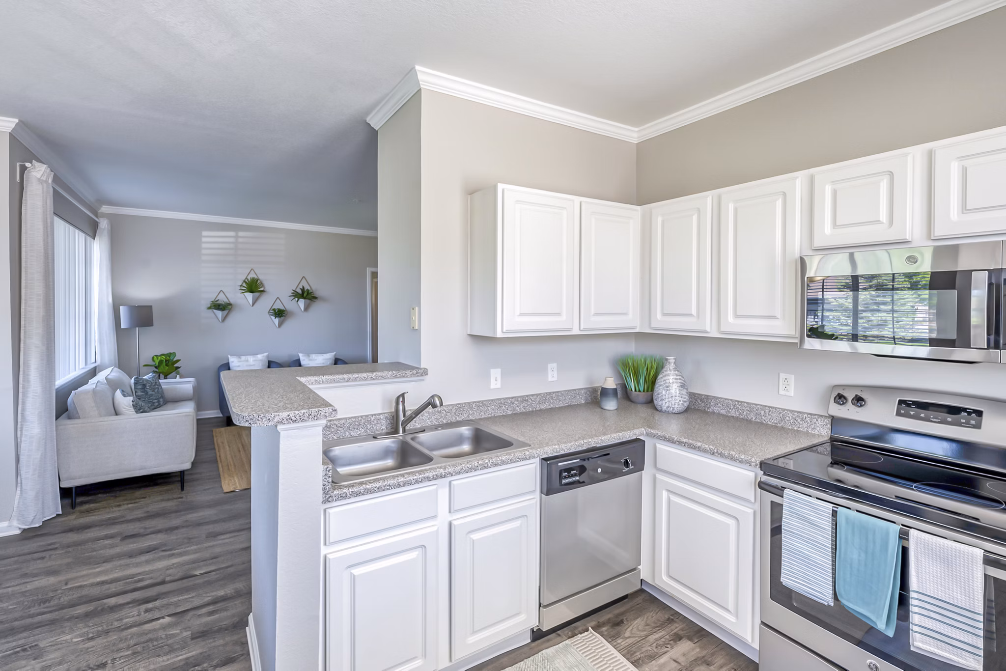 kitchen at Dove Valley Apartments 