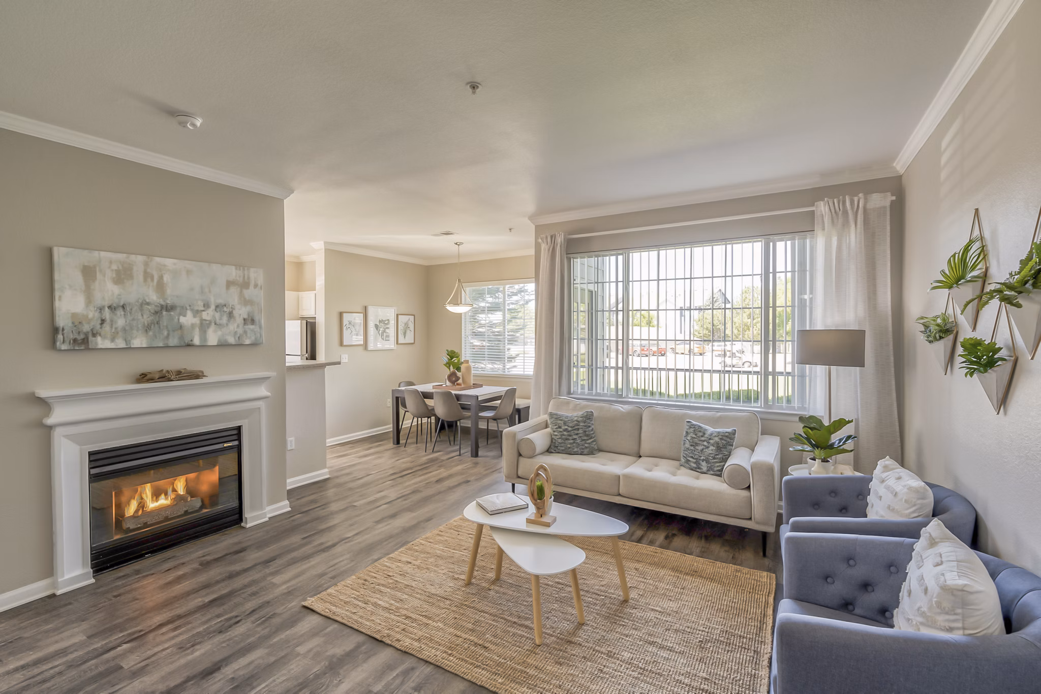 living room at Dove Valley Apartments 