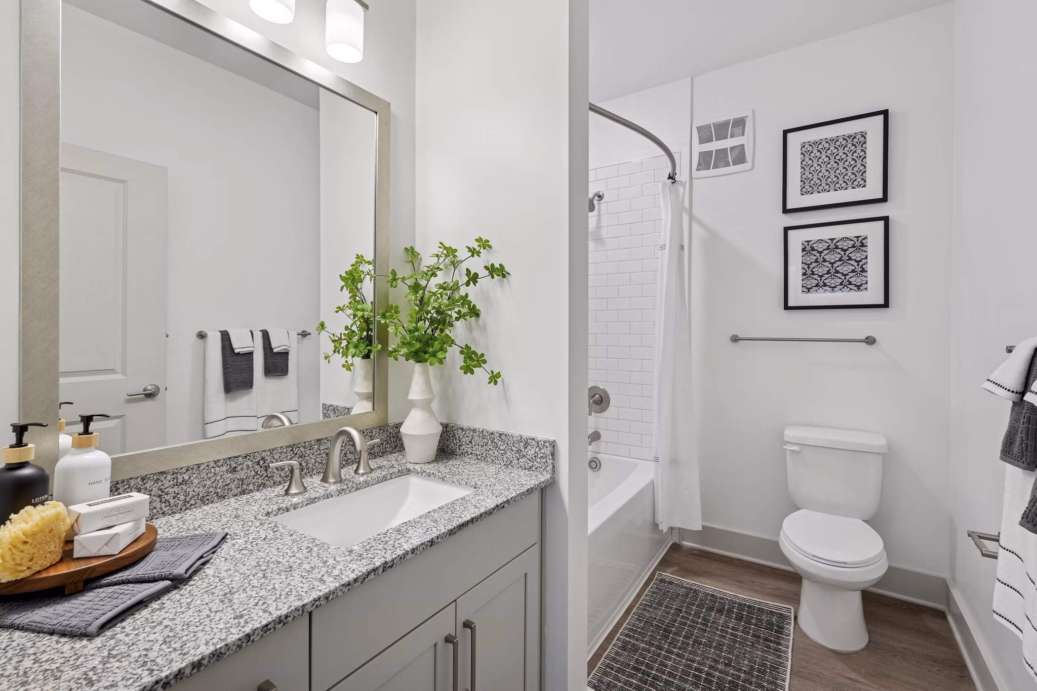 bathroom at Arcadia at Carolina Forest Apartments