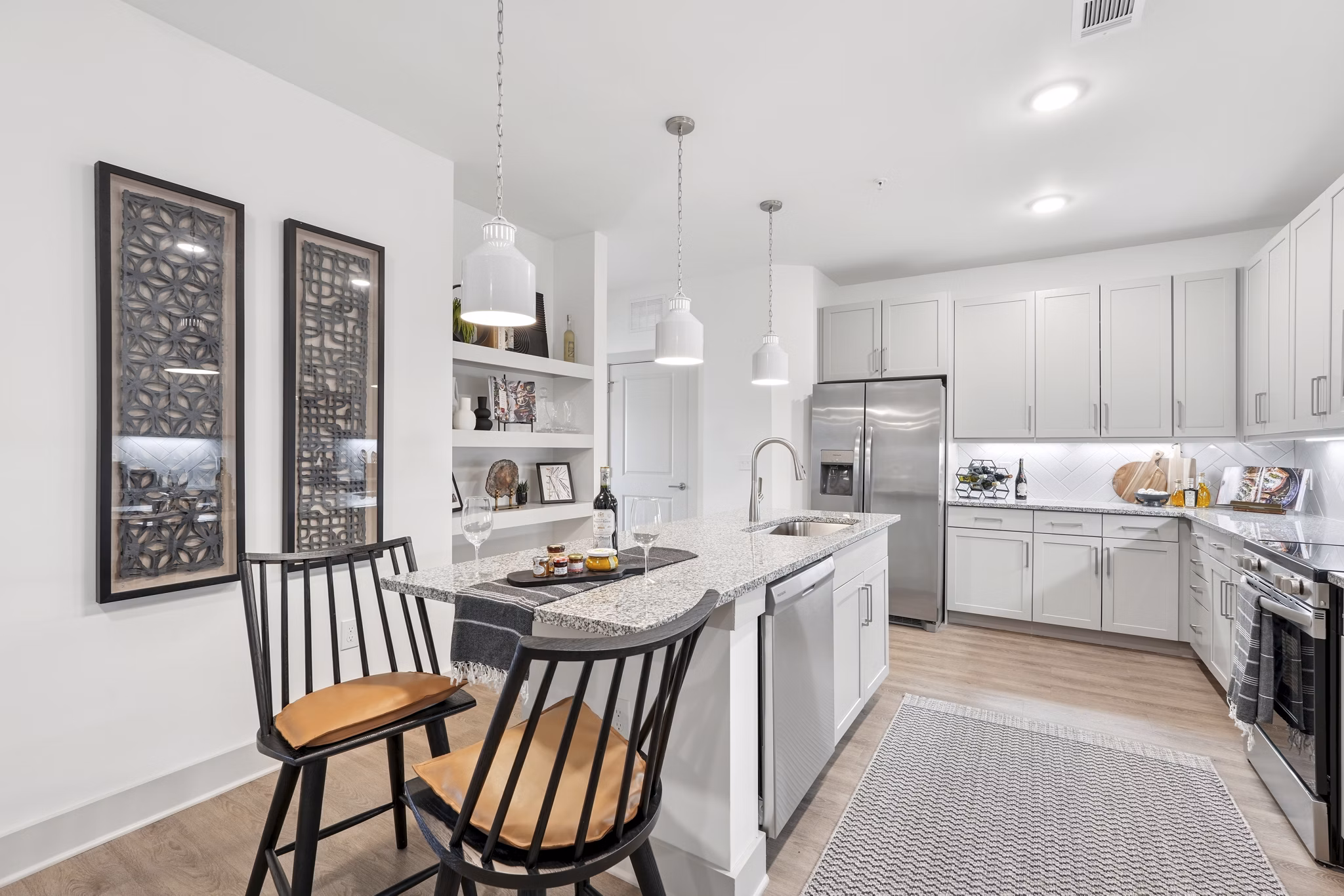 kitchen at Arcadia at Carolina Forest Apartments