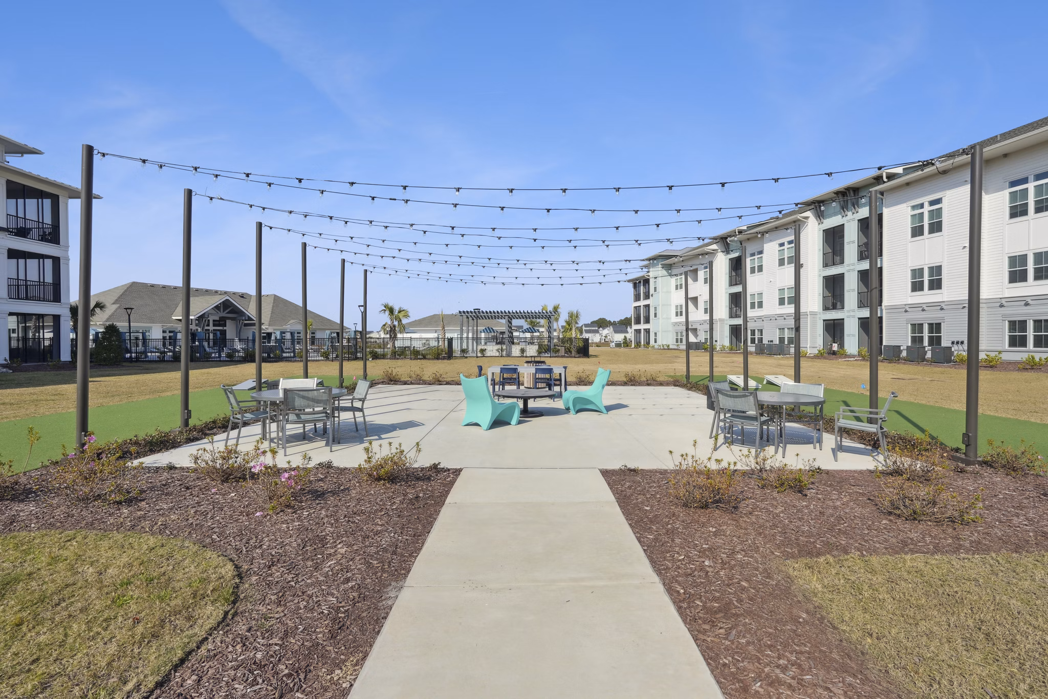patio at Arcadia at Carolina Forest Apartments