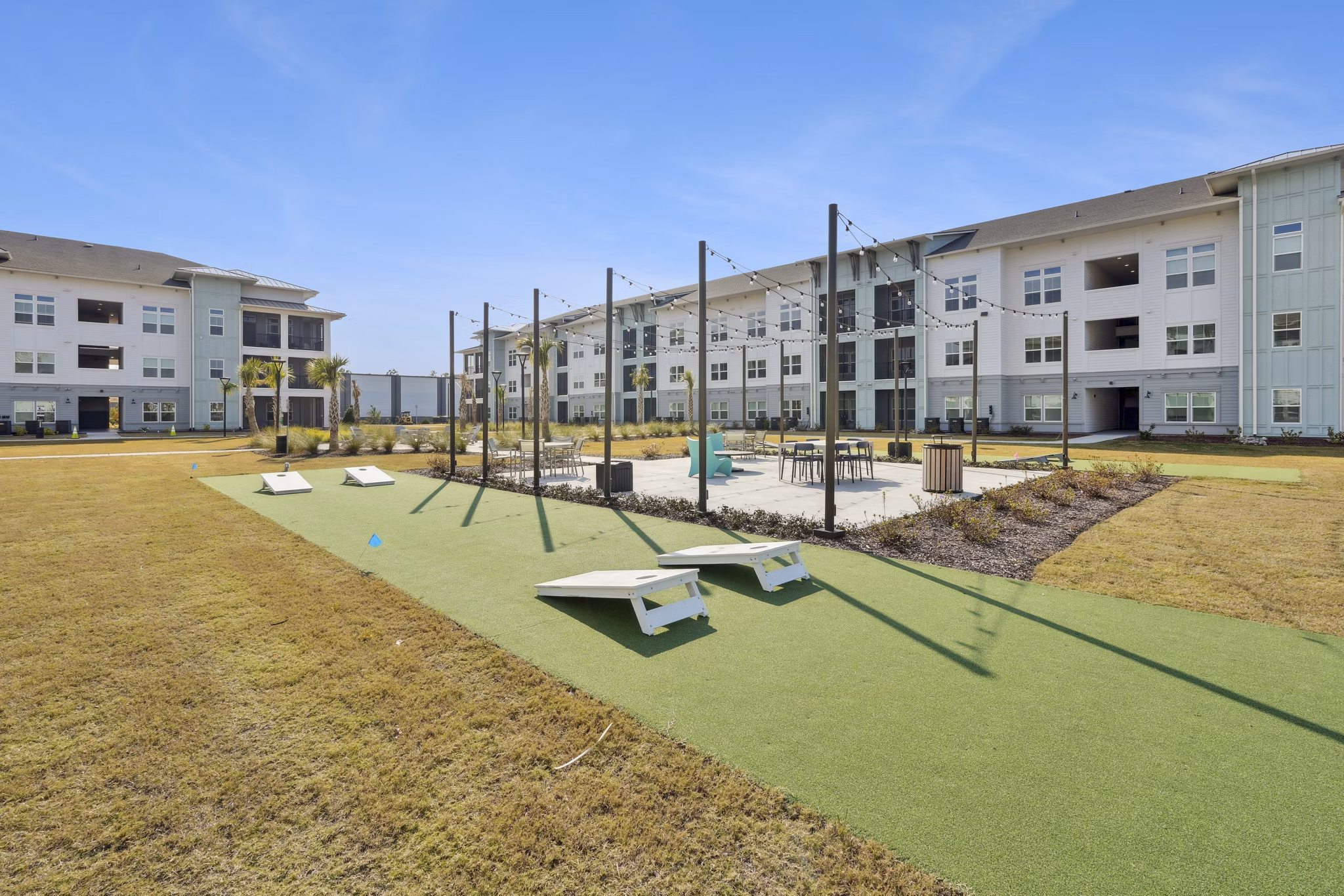 Recreational Area at Arcadia at Carolina Forest Apartments