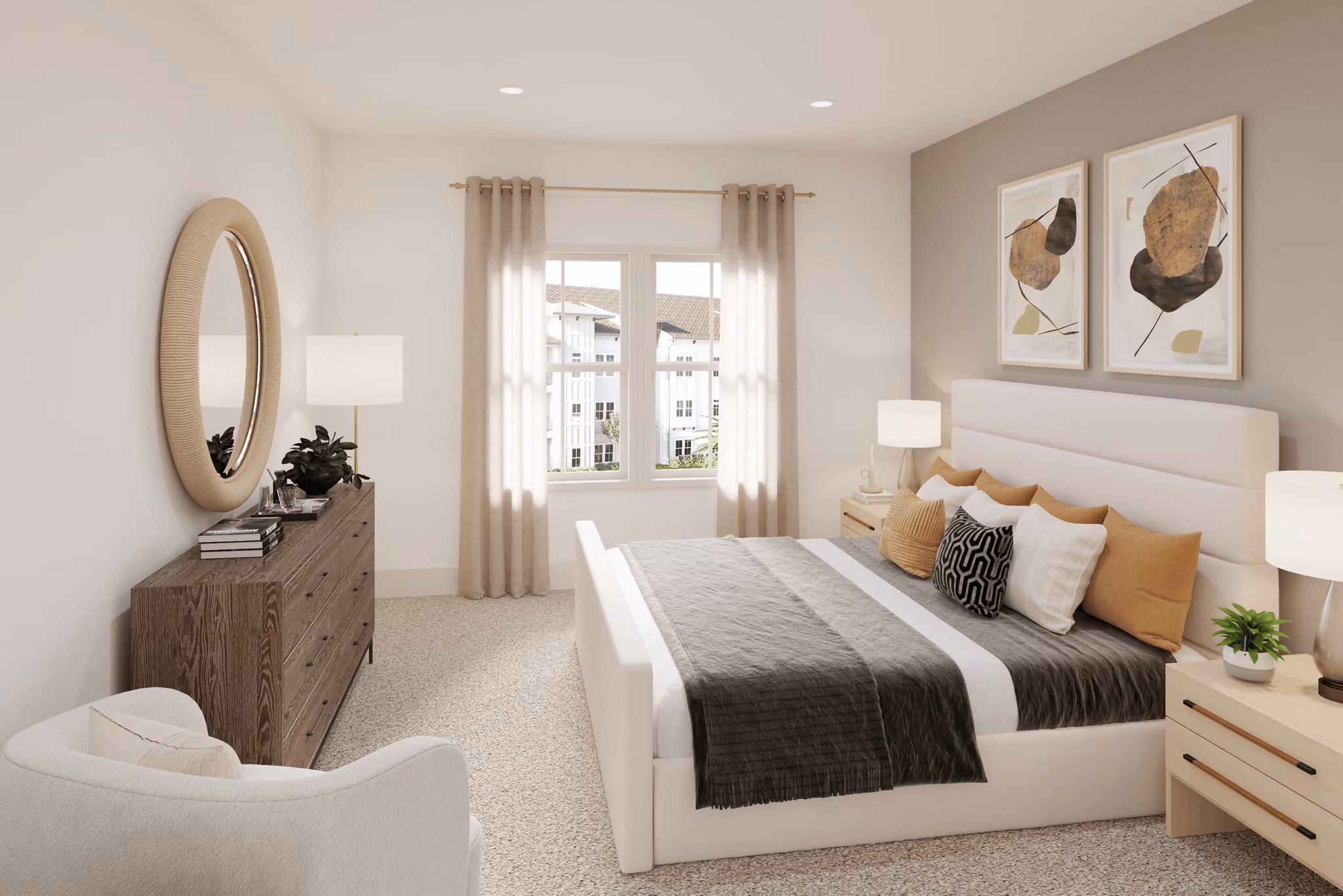bedroom at Arcadia at Waterway Hills Apartments 