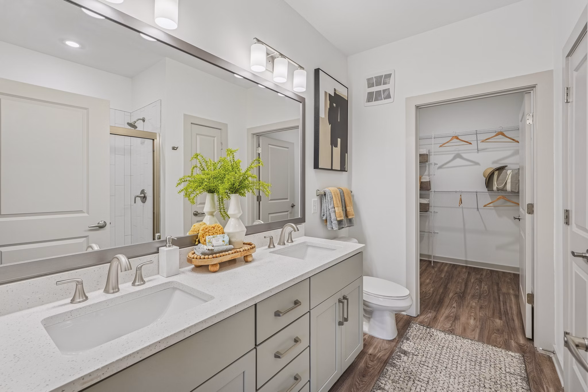 bathroom at Arcadia at Waterway Hills Apartments