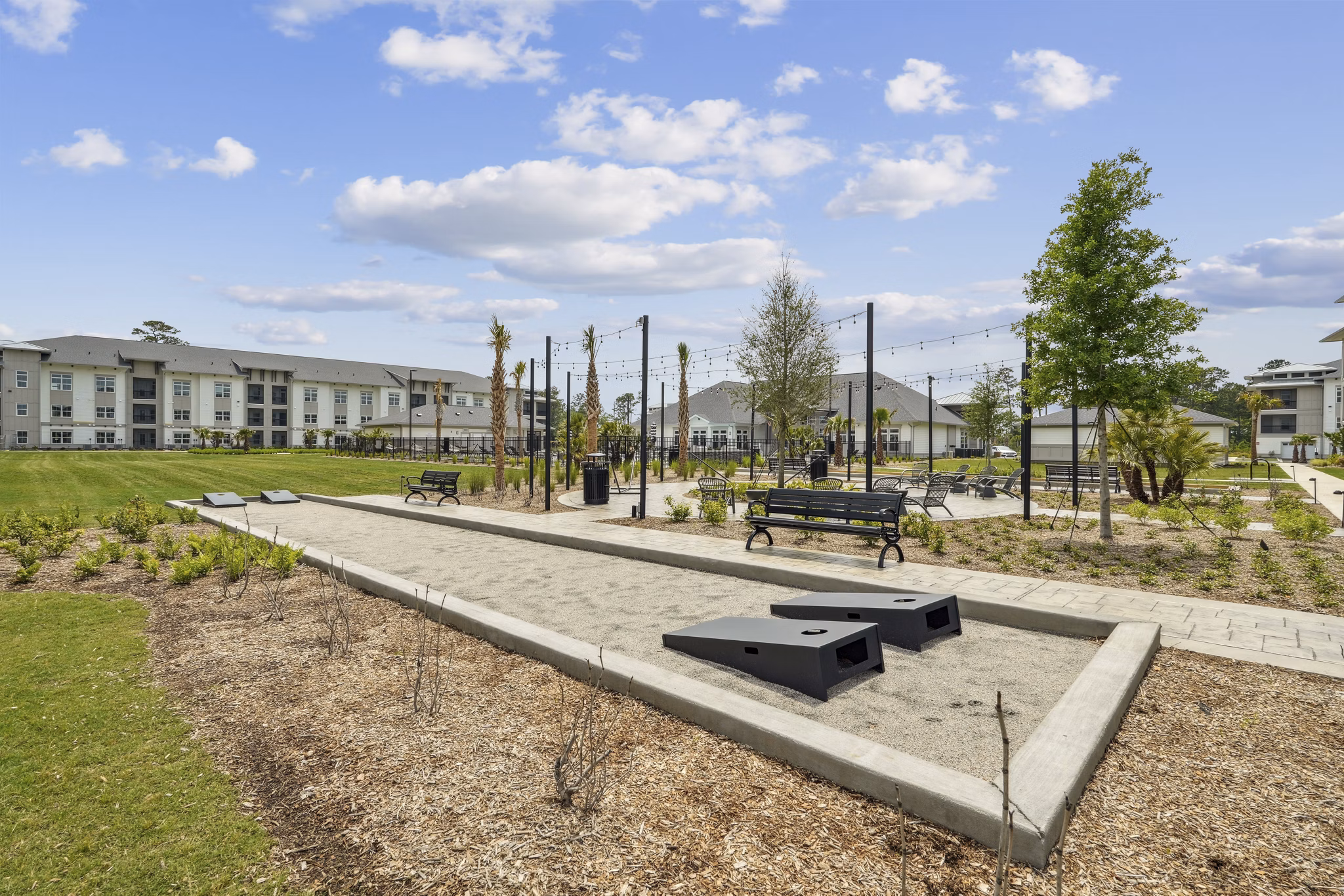 recreational area at Arcadia at Waterway Hills Apartments 