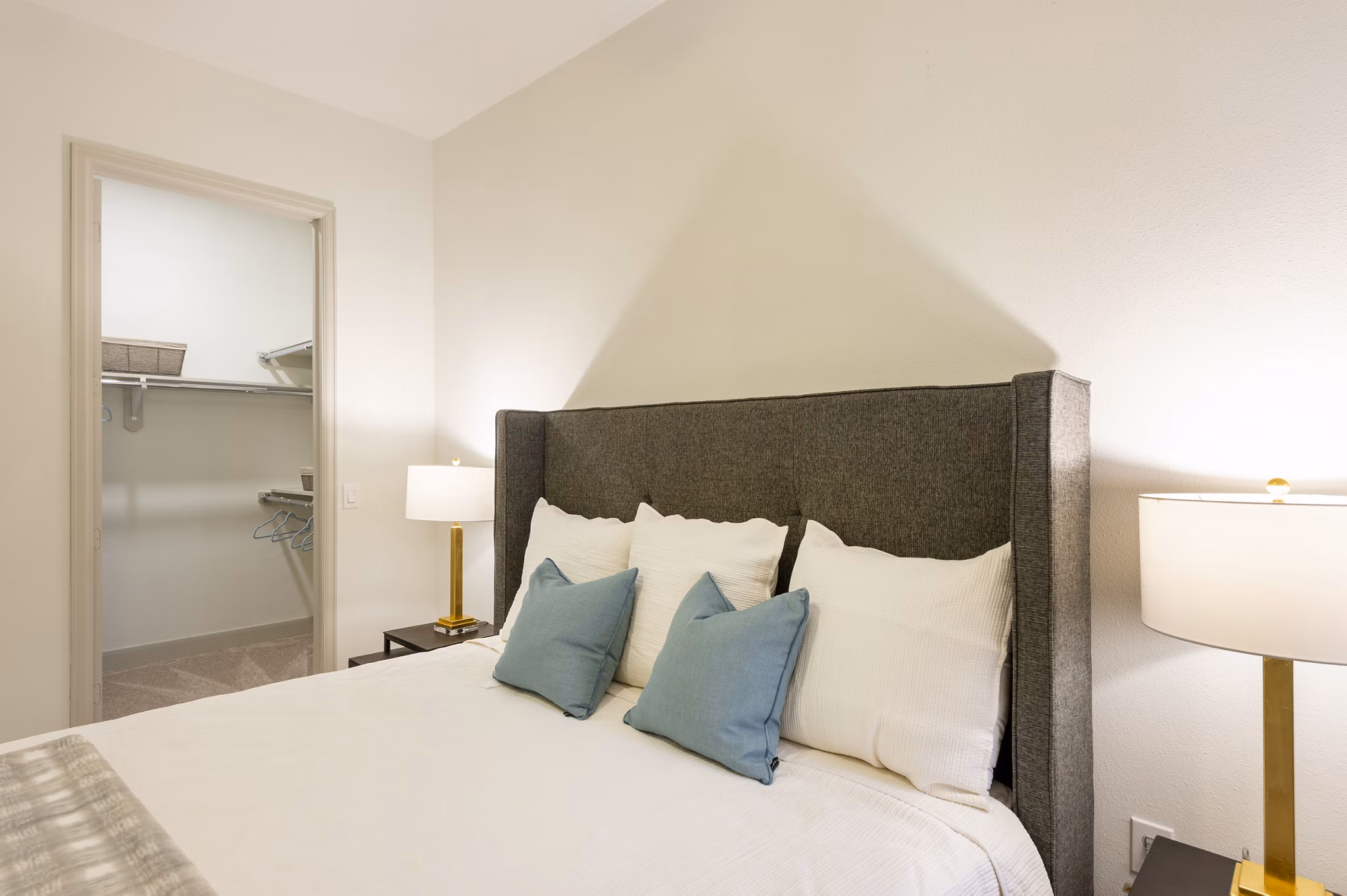bedroom at The Briscoe River Oaks Apartments