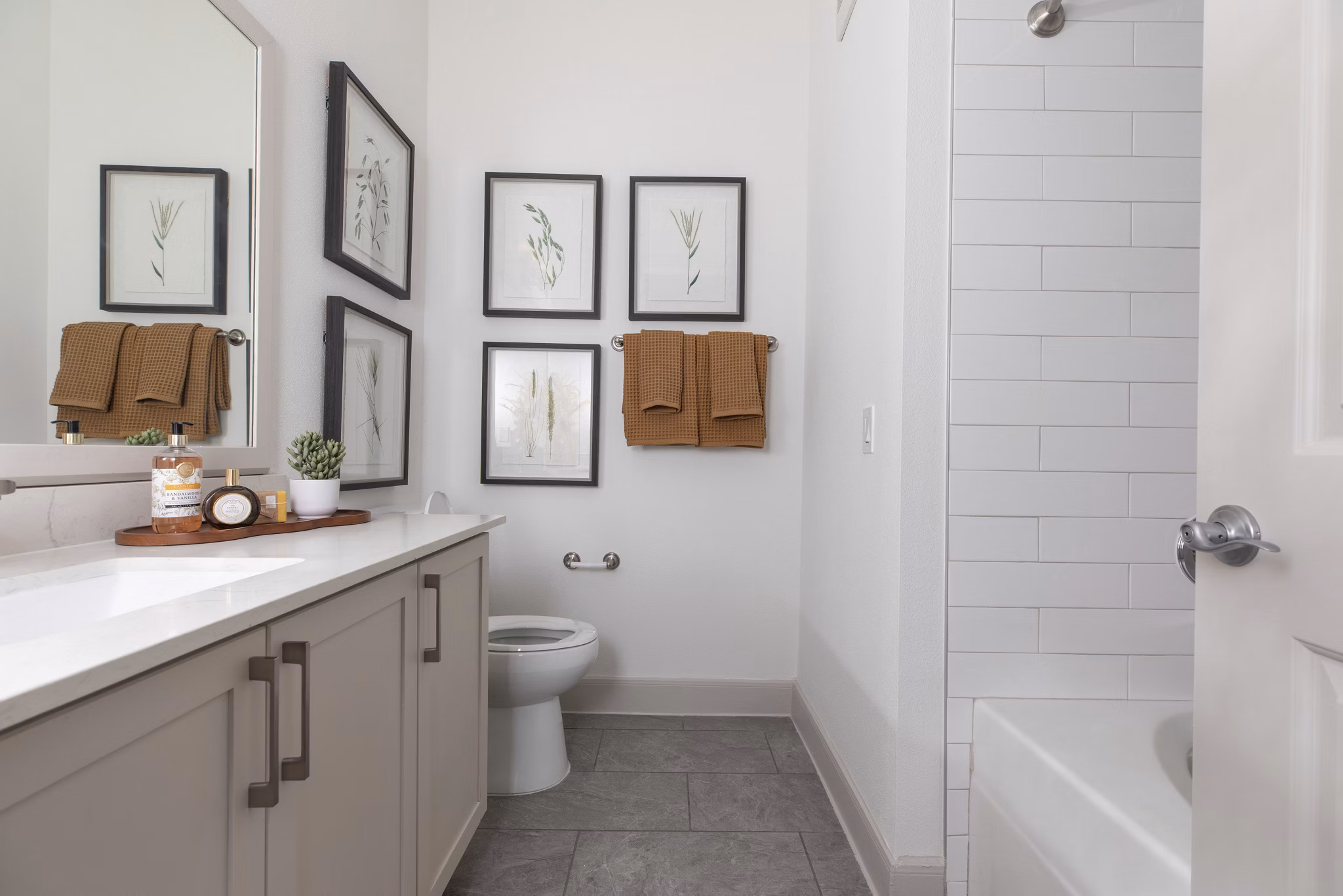 BATHROOM at The Briscoe River Oaks Apartments