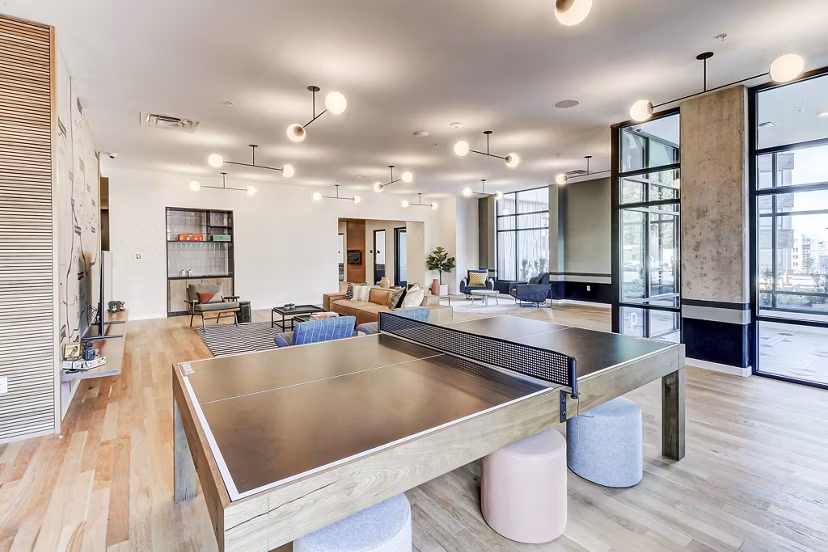 clubhouse at Parkside Esterra Park Apartments
