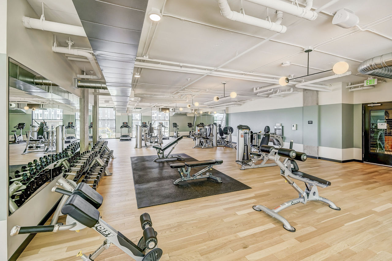 Gym at Parkside Esterra Park (3 of 6)