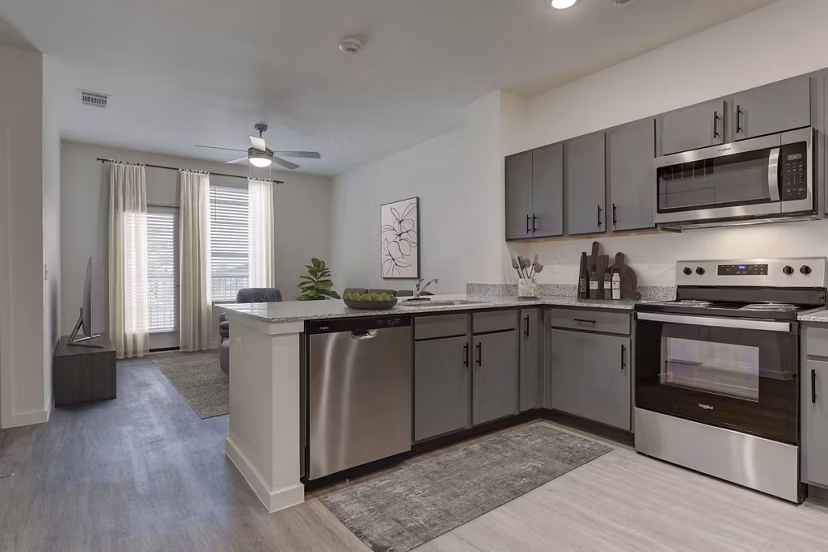 kitchen at Sunstone Apartments