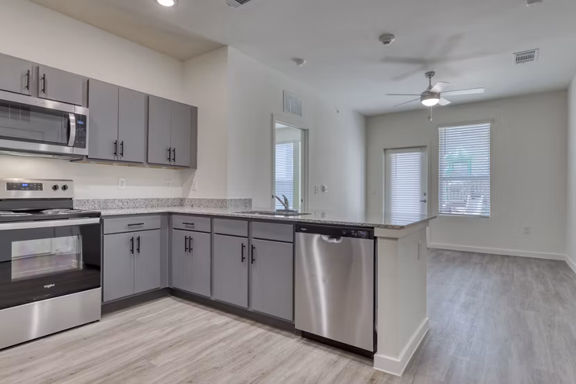 kitchen at Sunstone Apartments