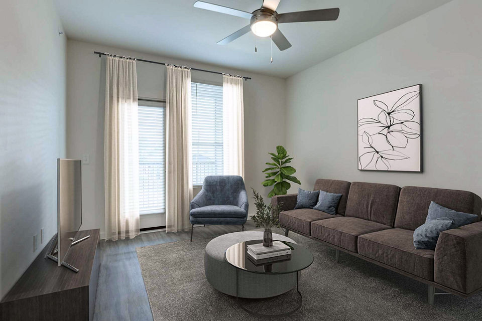 living room at Sunstone Apartments