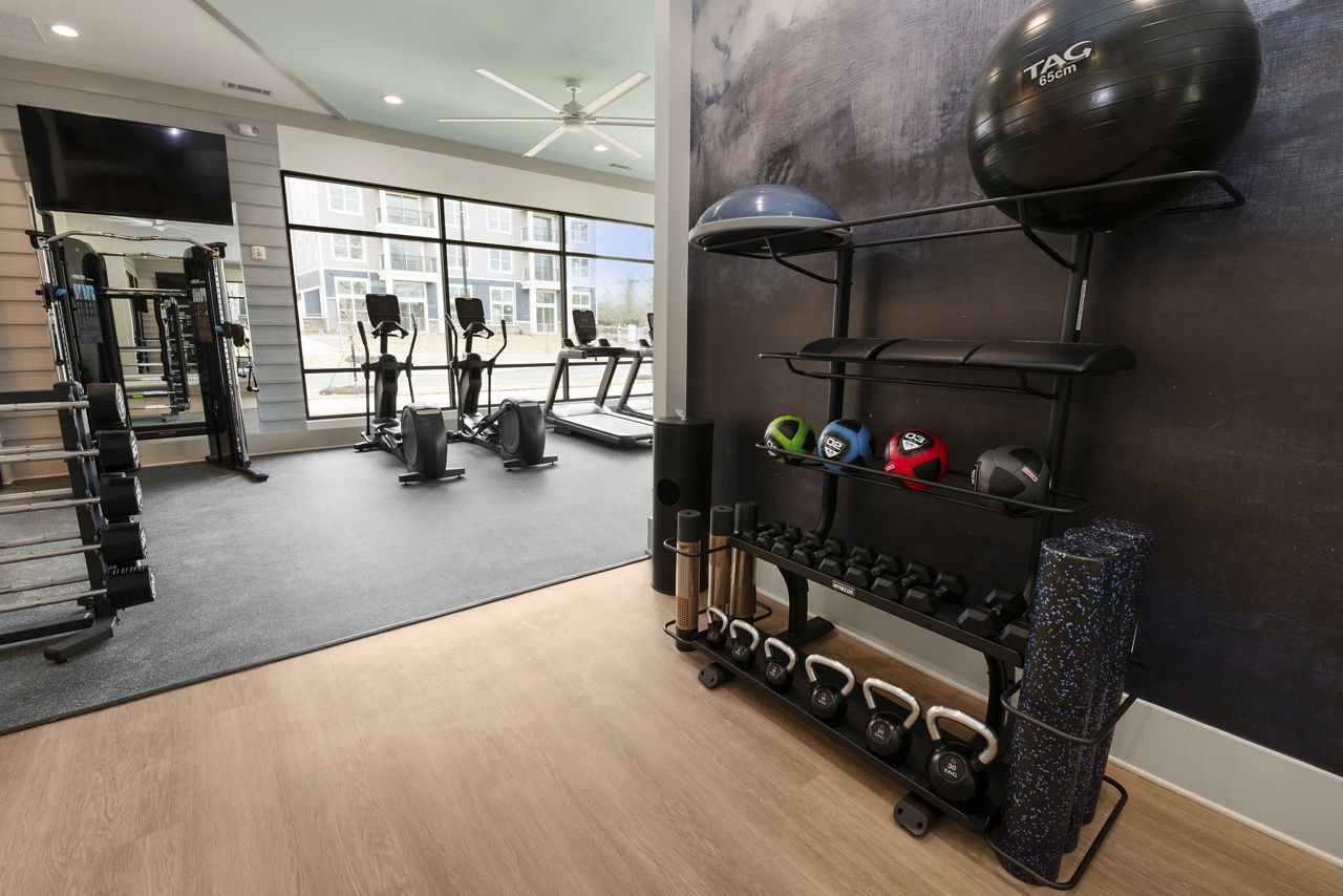 Gym at Perimeter Pointe Apartments (2 of 3)