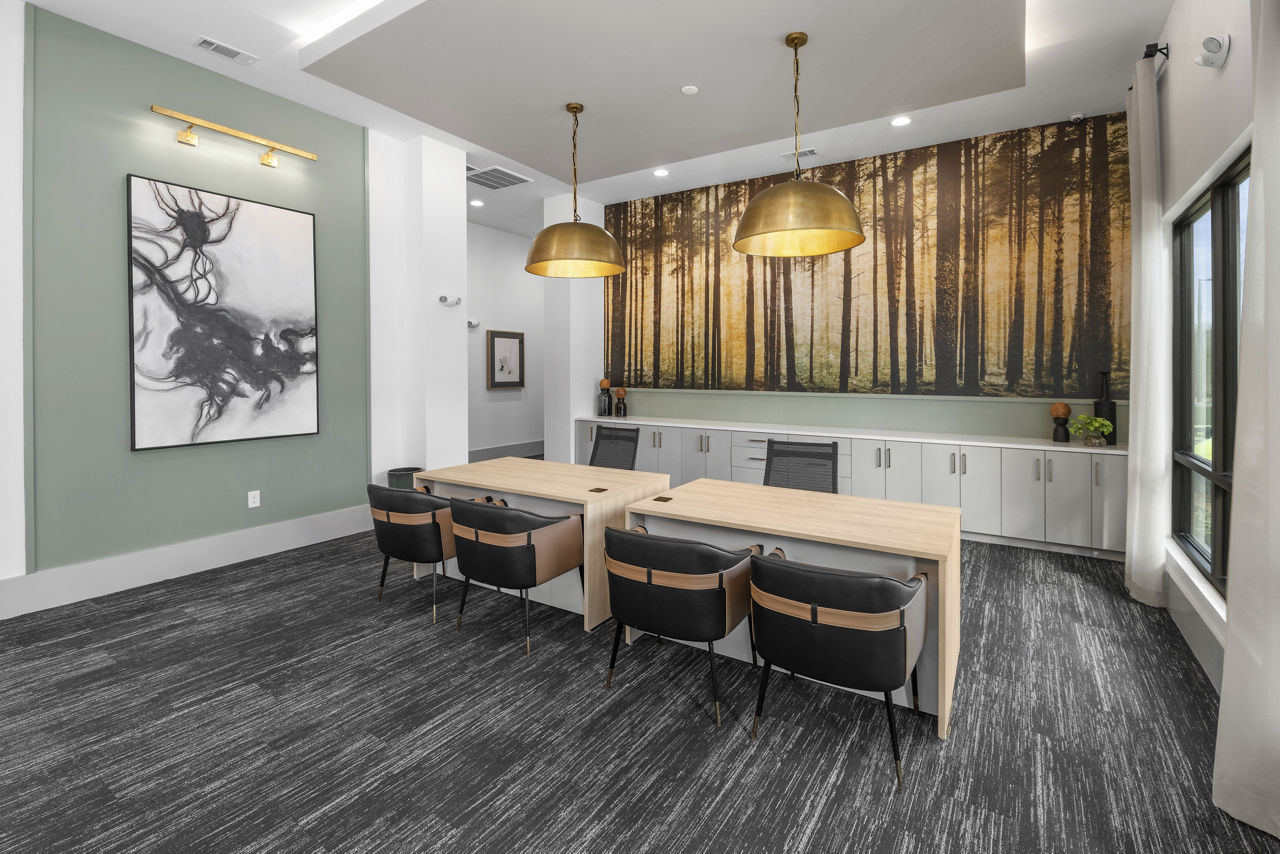 Work space at Perimeter Pointe Apartments (1 of 2)