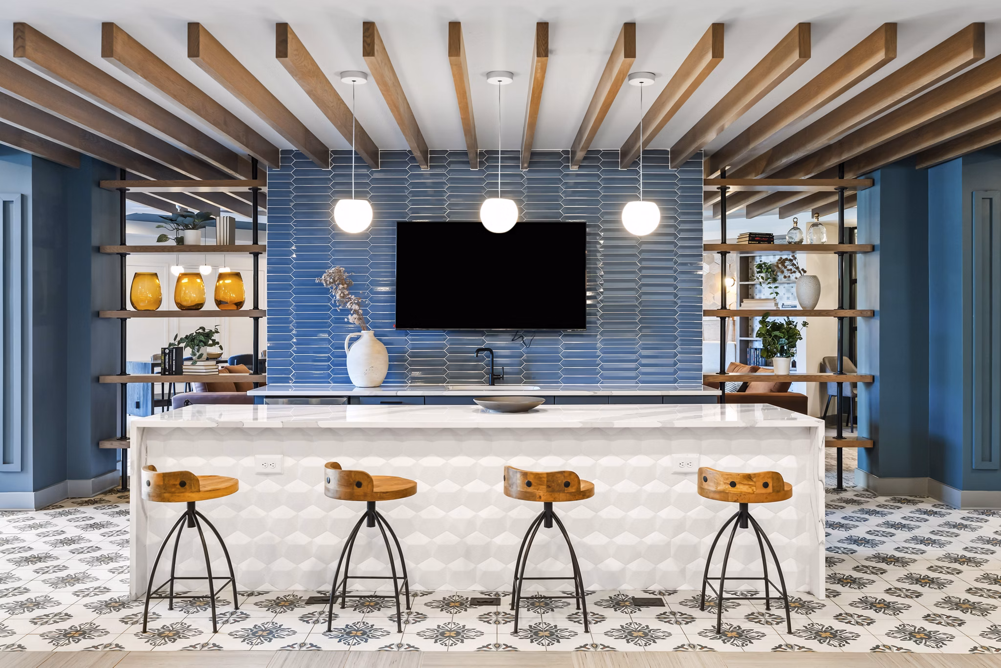 clubhouse at The Parker Apartments