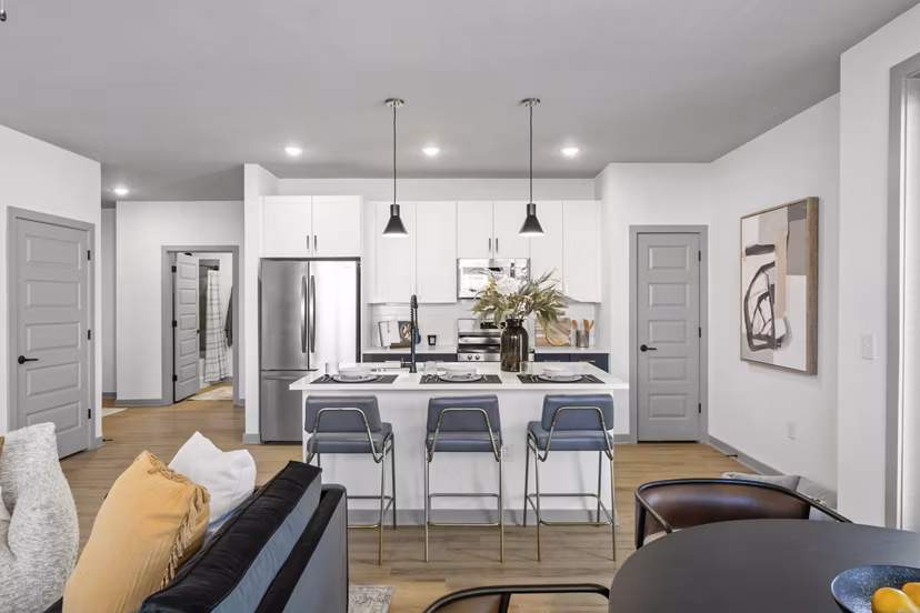 kitchen at The Parker Apartments