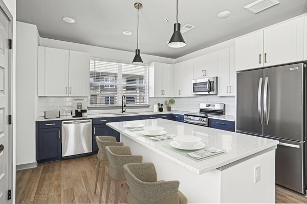 kitchen at The Parker Apartments