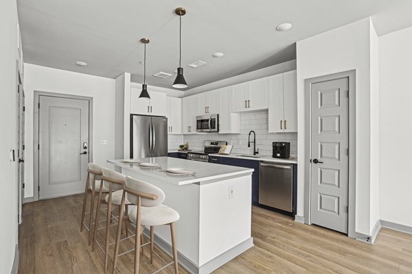 kitchen at The Parker Apartments