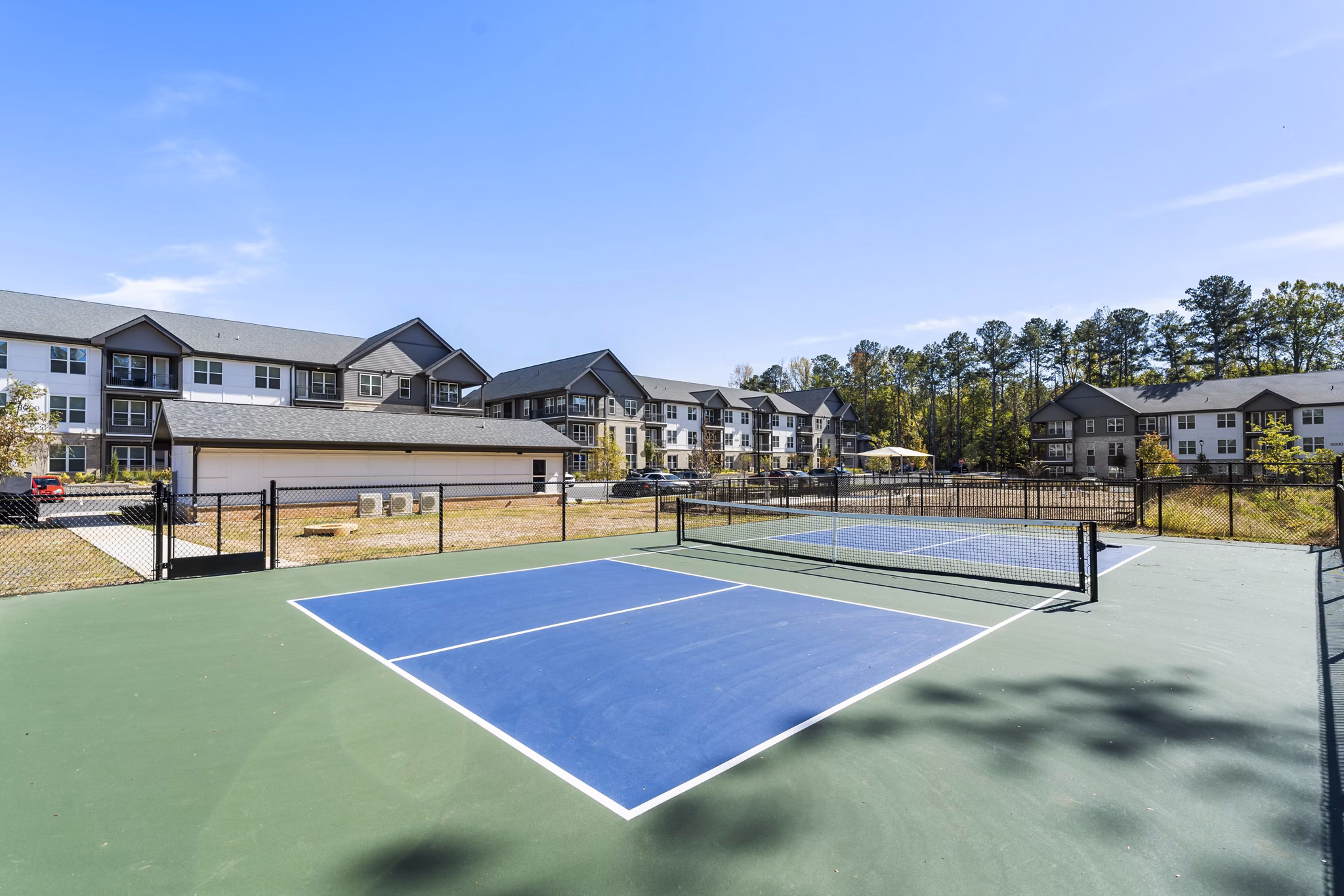 sport court at The Parker Apartments